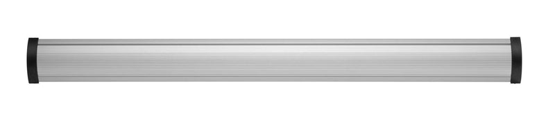 BRATECK  2-Channel 1604X92mm Slim Aluminium Floor Cable Cover. Flexible Lid Design with Rugged End Caps. - Office Connect 2018