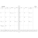 Collins Diary A5 Monthly Planner Wildflowers - Office Connect 2018