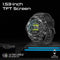 PROMATE IP67 Sport Watch with 1.53" Round Screen & BT Calling. Fitness Tracker, Pedometer, Blood Presure Prediction, Heart Rate Real Time, Smart Notifications, Over 100 Customized Watch Faces. Black