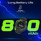 PROMATE IP67 Sport Watch with 1.53" Round Screen & BT Calling. Fitness Tracker, Pedometer, Blood Presure Prediction, Heart Rate Real Time, Smart Notifications, Over 100 Customized Watch Faces. Black
