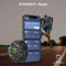 PROMATE IP67 Sport Watch with 1.53" Round Screen & BT Calling. Fitness Tracker, Pedometer, Blood Presure Prediction, Heart Rate Real Time, Smart Notifications, Over 100 Customized Watch Faces. Black