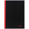 Milford Notebook Indexed Red & Black A6 100lf - Office Connect 2018