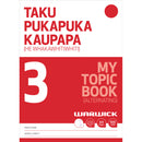 Warwick My Topic Book 3 Unruled & 9mm Ruled 64 Page