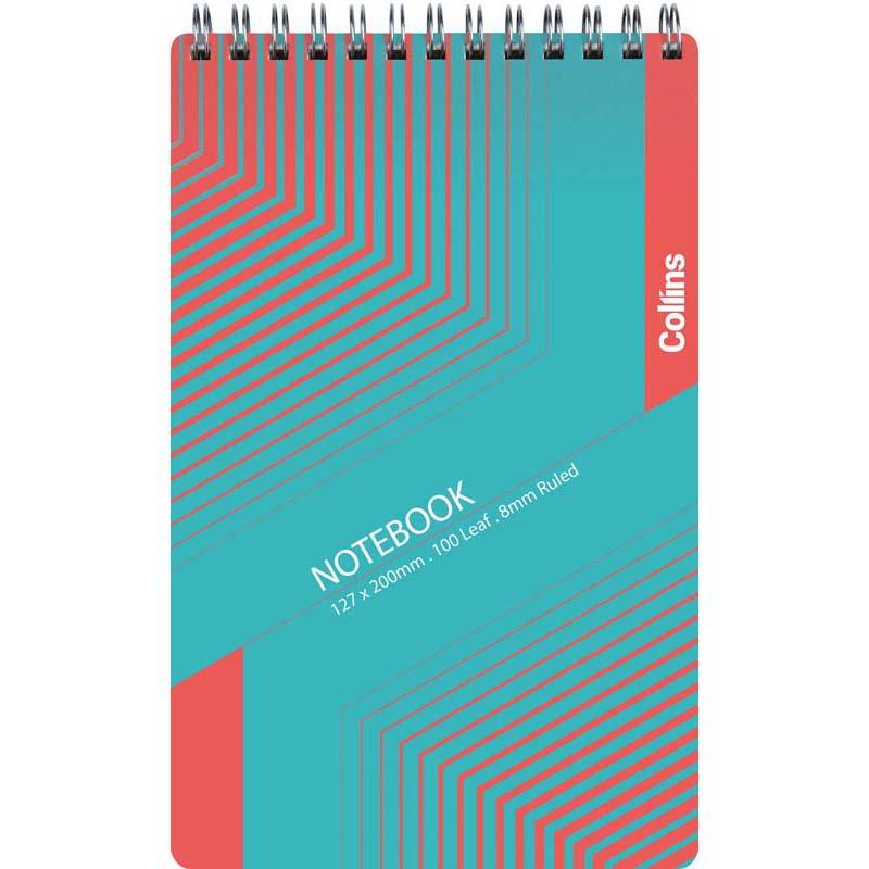 Collins Notebook Wiro Polyprop Reporters 200x127mm 100 Leaf - Office Connect 2018