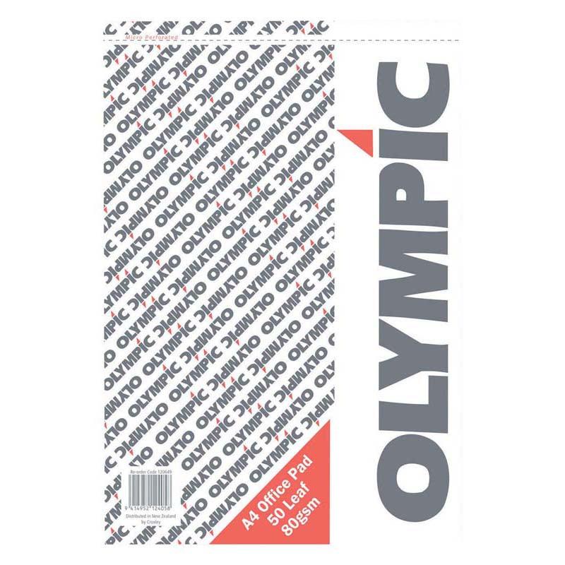 Olympic Pad A4 Office 50 Leaf 80gsm - Office Connect 2018