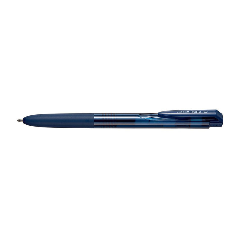 Uni Signo RT1 0.7mm Retractable Blue Black UMN155 - Office Connect 2018