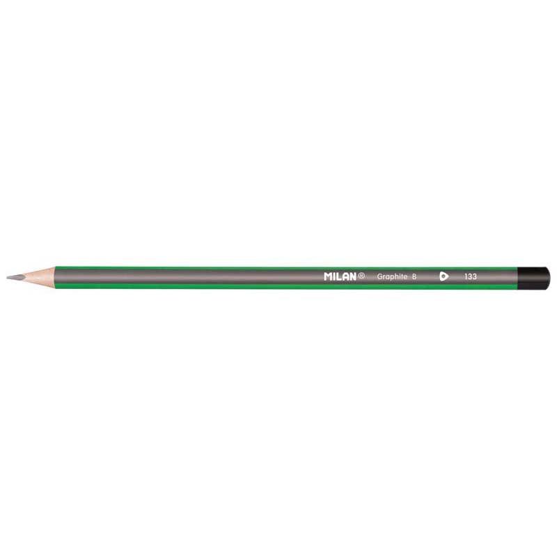 Milan Graphite Pencils B Pack 12 Triangular - Office Connect 2018