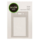 Dixon ID Pouch Portrait Pack 10 Soft Clear - Office Connect 2018