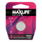 MAXLIFE CR2016 Lithium Button Cell Battery. 1Pk.