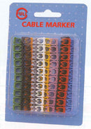 DYNAMIX Colour Coded Cable Markers , pack of 100. Fit for OD:. 4mm~5.5mm - Office Connect 2018