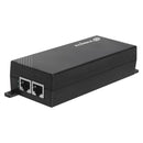 EDIMAX IEEE 802.3at Gigabit PoE+ Injector 30W. Provides Power & Data up to 100m. Easy Pulg & Play Desktop or Wall-mount Installation. Built-in PoE Short Circuit. - Office Connect 2018