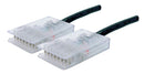 DYNAMIX 2m 4x Pair 110/110 Cat5e Patch Lead: Default Black, A spec *** CABLES MADE TO ORDER 7-10 WORKING DAY LEAD TIME - Office Connect 2018