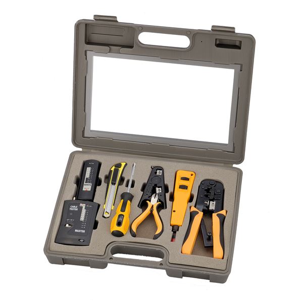 SPROTEK 10 Piece Network Installation Tool Kit.