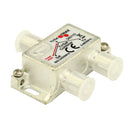 TRIAX Satellite Terrestrial Combine /Diplexer. VHF/UHF and satellite inputs. Power pass on satellite input. F-connectors. TV input range: 5~860MHz. Sat input range: 950~2400MHz. - Office Connect 2018
