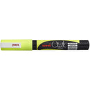 Uni Chalk Marker 0.9-1.3mm Bullet Tip Fluoro Yellow PWE-3MS - Office Connect 2018