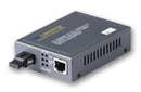 CTS Fast Ethernet WDM Converter. RX: 1310nm, TX: 1550nm. 10/100Base-TX RJ45 to 100Base-FX SC Single-Mode. 20km. - Office Connect 2018