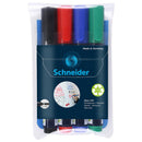 Schneider Whiteboard Marker Maxx 290 Assorted Wallet 4 pieces - Office Connect 2018