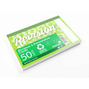 Luxpad Recycled Revision and Presentation Card Pad Ruled 6x4 White - Office Connect 2018