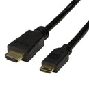 DYNAMIX 2m HDMI to HDMI Mini Cable High-Speed with Ethernet Max Res: 4K@60Hz (3840x2160) - Office Connect 2018