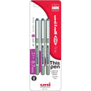 Uni-ball Eye 0.7mm Capped Micro 3 Pack Blue UB-157 - Office Connect 2018