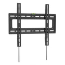 BRATECK 32"-55" Fixed TV Wall Mount Max load: 50Kgs. VESA Support: 200x200,300x300,400x200,400x400 Built-in Bubble level. Curved Display Compatible. Colour: Black. - Office Connect 2018