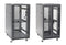 DYNAMIX 22RU Server Cabinet 1000mm Deep (600 x 1000 x 1190mm). Incl. 1 x Fixed Shelf, 4x Fans, 25x Cage Nuts, 4x Castors & 4x Level Feet. static load. Glass front door, mesh JUNE Promo - Includes FREE BOOM-10