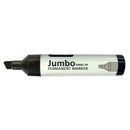 Ledah Jumbo Permanent Marker Black Chisel - Office Connect 2018