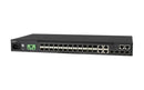 EDGECORE 20 Port Gigabit Managed L2 +Switch with Enhanced temp range. With 4x SFP+ 10G Uplinks, 4x CG (RJ-45/SFP), 1x GE out-of-band Management & 1x RJ45 Console Port. PROMO Win 1 of 9 $100 Prezzy Cards - Office Connect 2018