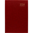Milford Windsor A53 Week To View Diary Red Even Year - Office Connect 2018