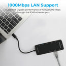 PROMATE 11-in-1 USB Multi-Port Hub with USB-C Connector. Includes 100W PD, Dual Monitor Port (4K HDMI Port and 1080 VGA Port) RJ45 Port, USB-A 3.0/2.0 Ports, AUX, SD/TF Card Reader. - Office Connect 2018