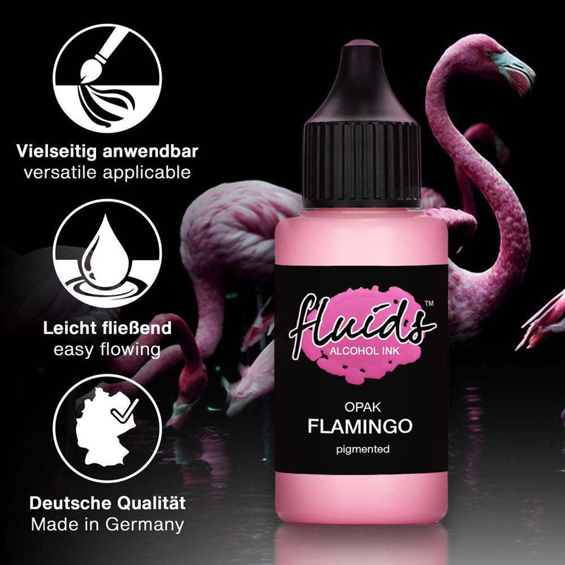 Octopus Fluids Alcohol Ink Opak Flamingo Pink 30ml - Office Connect 2018