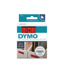 DYMO Genuine D1 Label Cassette Tape 12mm x 7M, Black on Red Suitable for the Label  Manager and LabelWriter Duo label makers - Office Connect 2018