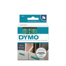 DYMO Genuine D1 Label Cassette Tape 12mm x 7M, Black on Green Suitable for the Label  Manager and LabelWriter Duo label makers - Office Connect 2018