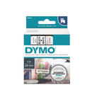 DYMO Genuine D1 Label Cassette Tape 24mm x 7M, Black on White Suitable for the Label  Manager and LabelWriter Duo label makers - Office Connect 2018