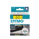 DYMO Genuine D1 Label Cassette Tape 9mm x 7M,  Black on Yellow Suitable for the Label  Manager and LabelWriter Duo label makers - Office Connect 2018