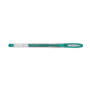Uni-Ball Signo Noble 0.8mm Capped Metallic Green UM-120 - Office Connect 2018