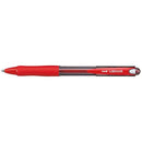 Uni Laknock 1.0mm Retractable Medium Red SN-100 - Office Connect 2018