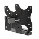 BRATECK Multifunctional Thin Client Holder. Perfect for Intel NUC the Mac Mini & Most Small CPUs. Depth Range 17-70mm, VESA Compatible, Weight Capacity 5Kgs. Matte Black Colour. - Office Connect 2018