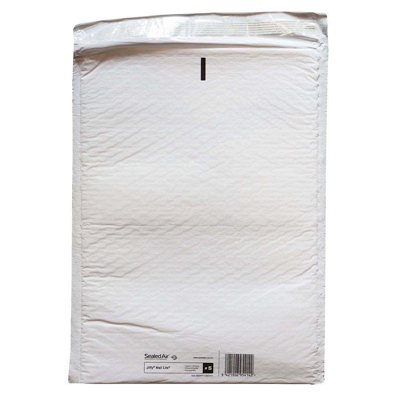 Jiffy Mail Lite Bag Size 5 260x380mm - Office Connect 2018