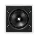 KEF Ultra Thin Bezel 5.25in Square In-Wall & Ceiling Speaker. UTB Ultra Thin Bezel . 130mm Uni-Q driver with 19mm aluminium dome tweeter with tangerine waveguide Weather Resistant. - Office Connect 2018