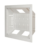 DYNAMIX Recessed Entertainment Box Delivering AV, Data & Power in Wall Connectivity. 3x Device/Outlet Openings. Paintable ABS Moulded Plastic. Cover & Screws Included. Dimensions: 280x250x80mm (WxHxD) - Office Connect 2018
