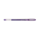 Uni-Ball Signo Noble 0.8mm Capped Metallic Violet UM-120 - Office Connect 2018