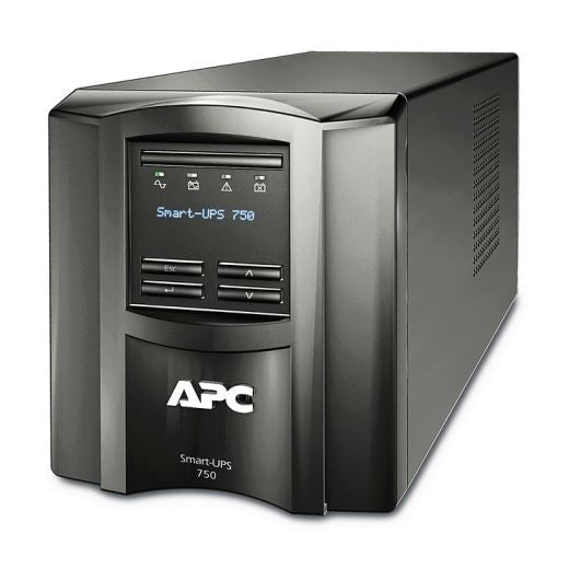 APC Smart-UPS 750VA (500W) Tower with Smart Connect. 230V Input/ Output. 6x IEC C13 Outlets. With Battery Backup. LED Status Indicators. USB Connectivity. 1.8m Power Cord. - Office Connect 2018