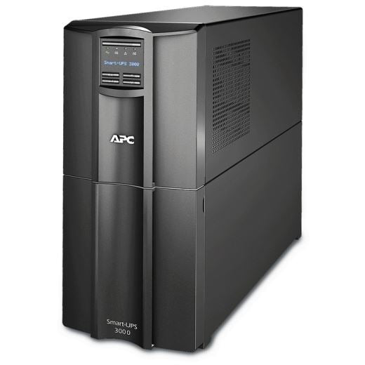 APC Smart-UPS 3000VA (1980W) Tower with Smart Connect. 230V Input/ Output. 8x IEC C13 Outlets. With Battery Backup. LED Status Indicators. USB Connectivity - Office Connect 2018