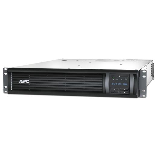 APC Smart-UPS 3000VA (2700W) 2U Rack Mount with Network Card. 230V Input/Output. 8x IEC C13 Outlets. With Battery Backup. LED Status Indicators. USB Connectivity. Rach Mount Kit Included - Office Connect 2018