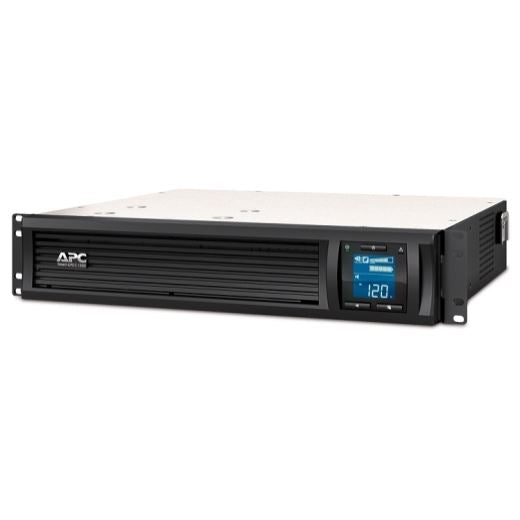APC Smart-UPS 1500VA (900W) 2U Rack Mount. 230V Input/Output. 4x IEC C13 Outlets. With Battery Backup. LED Status Indicators. USB Connectivity. Audible Alarm. Rack Mount Kit Included - Office Connect 2018