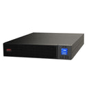 APC Easy UPS On-Line 3000VA (2400W) 2U Rack Mount. 230V Input/Output. 6x IEC C13 Outlets. With Battery Backup. Smart Slot, LCD Graphics Display. - Office Connect 2018