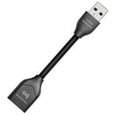 AUDIOQUEST Dragontail USB A 2.0 extender. Female USB A to male A 5% silver solid conductors Direction-controlled for reduced RF noise. 7-10 Day Lead Time - Office Connect 2018