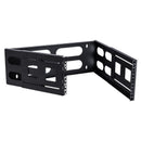 DYNAMIX 4RU 19'' Wall Mount Foldable Bracket. Includes Top & Bottom Covers. Adjustable Depth up to 400mm. Max Load 12Kgs. Dimensions 494x183 (WxH). Adjustable arms 236 to 400mm. Colour Black. - Office Connect 2018