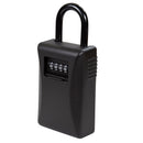 DYNAMIX Large Portable Key Storage Safe. Store and Share your Spare Keys in a Convenient Location. Set your own 4-digit Combination. Solid Metal Construction. Cover Protects Combination Dials from Weather. - Office Connect 2018